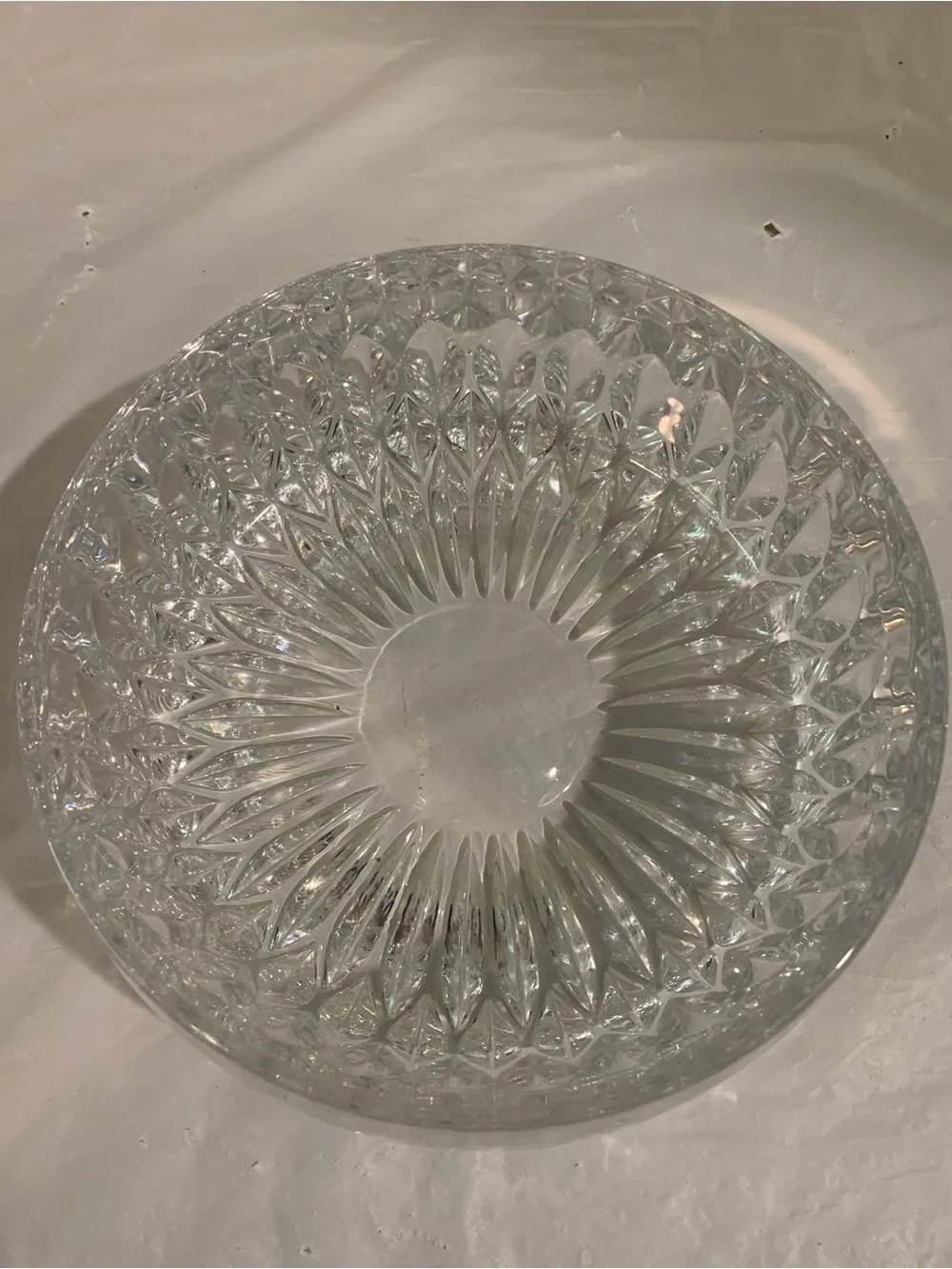 Gorham West Germany Lead Crystal Bowl Althea Pattern